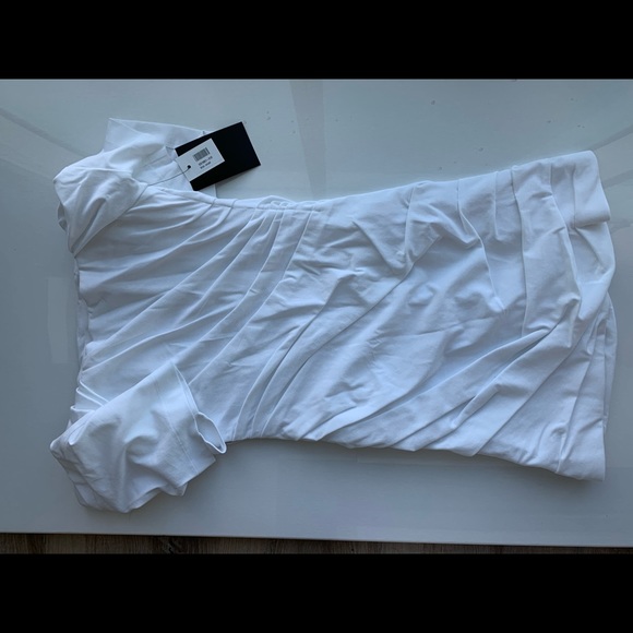 NWT Alexander Wang Off the Shoulder Mini Dress - Picture 3 of 5